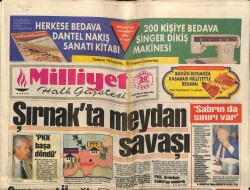 Milliyet Halk Gazetesi 20 Ağustos 1992 - Orgeneral Üruğa Suikast Önlendi GZ62796 - 2