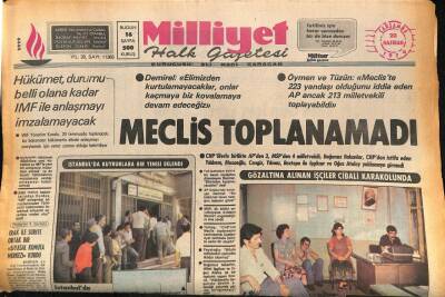 Milliyet Halk Gazetesi 20 Haziran 1979 - Ayhan Işıkın Tabutuna Taç Kondu , Kralı Toprağa Verdik... GZ85737 - 1