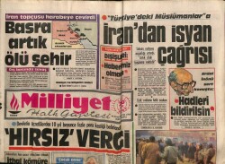 Milliyet Halk Gazetesi 20 Ocak 1987 - İrandan İsyan Çağrısı GZ62763 - 2