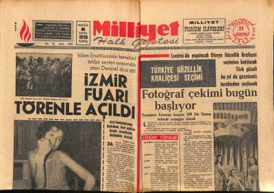Milliyet Halk Gazetesi 21 Ağustos 1967 - İller Bankasında 1 Milyon Liralık Yolsuzluk İddiası GZ88581 - 1