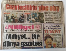 Milliyet Halk Gazetesi 21 Aralık 1992 - Milliyet ... Bir Dünya Gazetesi - GZ43911 - 2