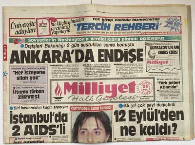 Milliyet Halk Gazetesi 21 Mayıs 1987 - Cerrahpaşa Kana Bulandı GZ60287 - 1