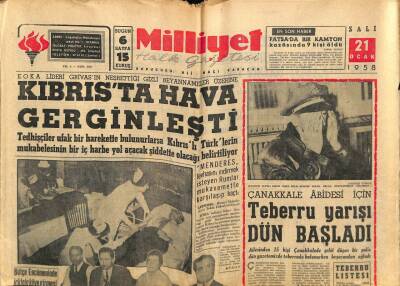 Milliyet Halk Gazetesi 21 Ocak 1958 - Dörtlü Gümrük Anlaşması İmzalandı GZ74475 - 1