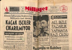 Milliyet Halk Gazetesi 21 Temmuz 1972 - Sophia Loren , Yılın Makarna Güzeli Seçildi GZ67963 - 1