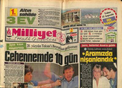 Milliyet Halk Gazetesi 21 Temmuz 1985 - İzin Verildi , Bulgarlar , Yusufovu , Sofyaya Götürdü GZ62730 - 2