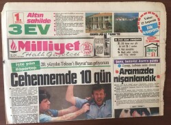 Milliyet Halk Gazetesi 21 Temmuz 1985 - Özal , Gazeteci Görmek İstemiyor GZ6780 - 2