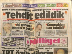 Milliyet Halk Gazetesi 21 Temmuz 1989 - Demirel Ve Ecevit İki Cumhurbaşkanlığı Seçimiyle İlgili Gerçekleri Milliyete Açıkladı GZ62725 - 1