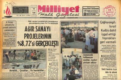 Milliyet Halk Gazetesi 22 Ağustos 1977 - Suriyenin Paris Ataşesi , Niğdede Geçirdiği Trafik Kazasında Öldü GZ85679 - 1