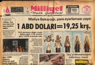 Milliyet Halk Gazetesi 22 Eylül 1977 - Mimarlar Odası İstanbul Şubesi , 2.Boğaz Köprüsüne Karşı Çıktı GZ90639 - 1