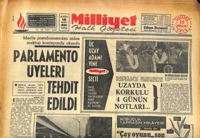 Milliyet Halk Gazetesi 22 Nisan 1970 - Ege Üniversitesinde Öğrenciler Çatıştı GZ86122 - 1