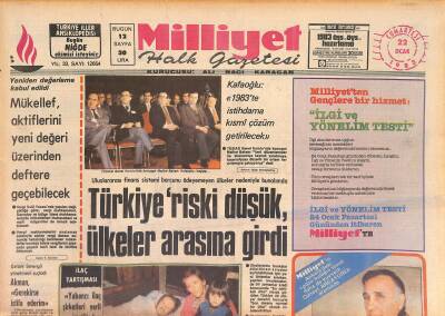 Milliyet Halk Gazetesi 22 Ocak 1983 - Müzik Tutkusu Yarım Kalan Ünlü Manken Merih Akalın Arkeoloji Öğrenimi Yapmış GZ126870 - 1