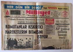 Milliyet Halk Gazetesi 22 Şubat 1973 - Moda Şöleni Temsilcileriyle Toplantı Yapıldı GZ11363 - 1
