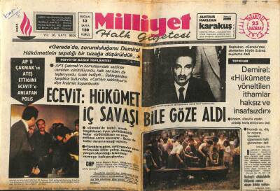 Milliyet Halk Gazetesi 23 Haziran 1975 - Dünyadaki İlk Toplu İş Sözleşmesi 1764 Senesinde Kütahyada İmzalandı GZ109624 - 1