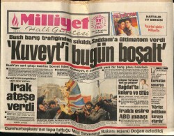 Milliyet Halk Gazetesi 23 Şubat 1991 - Semra Özala İlk Kurban GZ62722 - 2