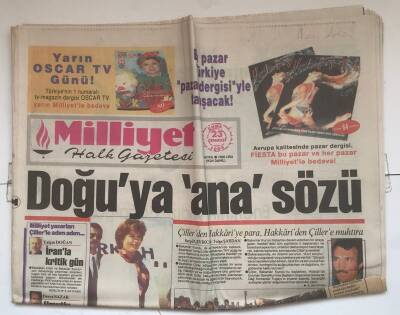 Milliyet Halk Gazetesi 23 Temmuz 1993 - 30 Trilyonluk Pazarlık GZ7532 - 1