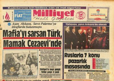 Milliyet Halk Gazetesi 24 Aralık 1984 - Sovyetler , Havaalanlarını Bir Türk İşadamına Açtı - Köyceğiz,DYPnin Kalesi Oldu GZ127168 - 1