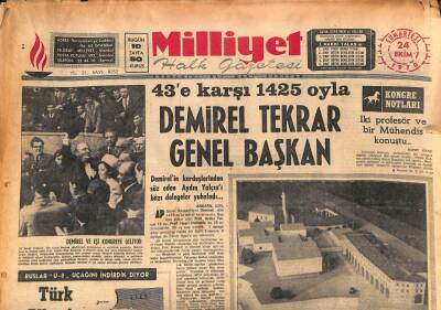 Milliyet Halk Gazetesi 24 Ekim 1970 - Barış Manço Antalyada Tutuklandı GZ86962 - 1