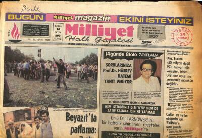 Milliyet Halk Gazetesi 24 Haziran 1979 - Amerikanın Wisconsin Üniversitesinde Abdi İpekçi Kürsüsü Kuruldu GZ85804 - 1