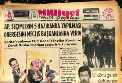 Milliyet Halk Gazetesi 24 Mart 1977 - Ziraat Bankasının Ankara Samanpazarı Şubesi Soyuldu GZ87047 - 1
