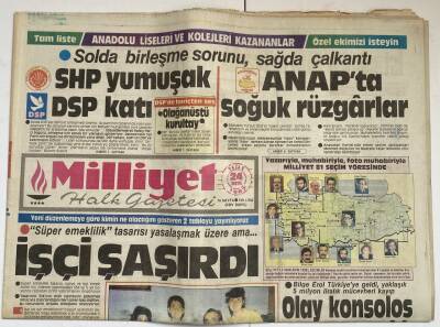 Milliyet Halk Gazetesi 24 Mayıs 1987 - Özalın Para Meleği İsrafil GZ60286 - 1