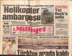 Milliyet Halk Gazetesi 24 Nisan 1990 - İstanbul'a Karadeniz'den Su - Galatasaray Barut Gibi GZ157868 - Gökçekoleksiyon
