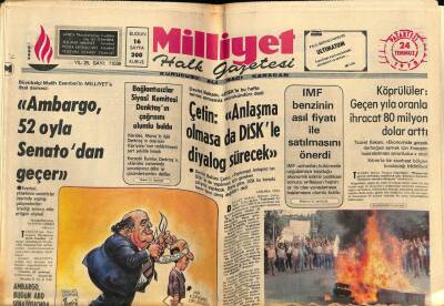 Milliyet Halk Gazetesi 24 Temmuz 1978 - Carterin Annesi , Roma Çeşmesinde Dilekte Bulundu GZ70585 - 1