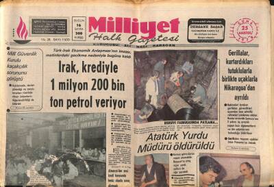 Milliyet Halk Gazetesi 25 Ağustos 1978 - Topkapı Sarayı Bahçesindeki 3 Kaçak İnşaat Mühürlendi GZ91727 - 1