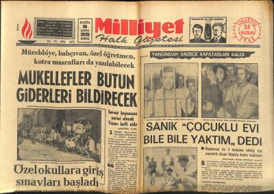 Milliyet Halk Gazetesi 25 Haziran 1966 - Gina Lollobrigida Kocasından Ayrılıyor - Mükellefler Bütün Giderleri Bildirecek GZ121448 - 1