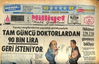 Milliyet Halk Gazetesi 25 Kasım 1979 - Eski Bir Diplomat Olan Arjantinli Yazarın Atatürk Kitabı Türkçe de Basılacak GZ86220 - 1