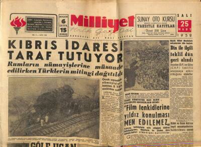 Milliyet Halk Gazetesi 25 Mart 1958 - Suriye Antalyadan Kasaplık Hayvan Alıyor GZ76125 - 1