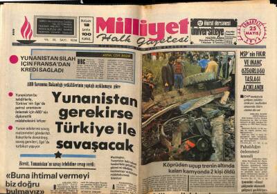 Milliyet Halk Gazetesi 25 Mayıs 1974 - Türkiyede 4000 Metre Derinlikte Petrol Aranacak GZ81795 - 1