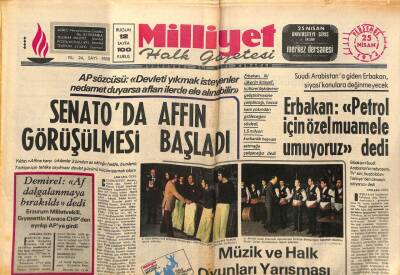 Milliyet Halk Gazetesi 25 Nisan 1974 - Türk Güzeli Sibel Kammanın 2 Esmer Rakibi Var Yunan Ve İspanyol Güzelleri GZ90860 - 1