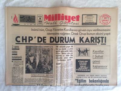 Milliyet Halk Gazetesi 25 Ocak 1967 - En Büyük Türk Lokantası Bugün Londrada Açılıyor GZ73712 - 1