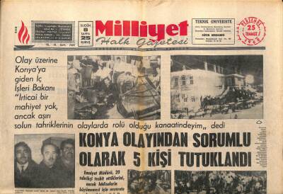 Milliyet Halk Gazetesi 25 Temmuz 1968 - Audrey Hepburn Efese Hayran Kaldı GZ117699 - 1