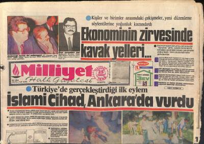 Milliyet Halk Gazetesi 25 Temmuz 1985 - Moskovanın Kıbrıs Politikası Değişti - Sodep-DHP Söz Kesti GZ118178 - 1