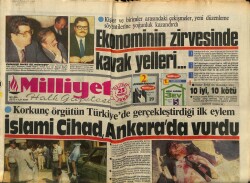 Milliyet Halk Gazetesi 25 Temmuz 1985 - Özalların Yüzü Gülmüyor GZ62774 - 2