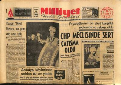 Milliyet Halk Gazetesi 26 Aralık 1966 - Mansfielin Oğlu İyileşti GZ81304 - 1