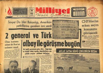 Milliyet Halk Gazetesi 26 Ekim 1970 - Sayım Memurları 17 Koleralı Tesbit Etti GZ86840 - 1