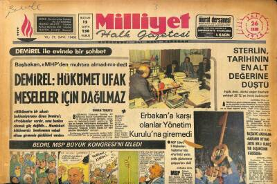 Milliyet Halk Gazetesi 26 Ekim 1976 - İstanbulda Fabrikaya Para Götüren Araç Soyulmak İstendi , Veznedar Öldürüldü GZ85648 - 1