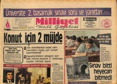 Milliyet Halk Gazetesi 26 Haziran 1984 - Pacheo , Platiniye Seni Bir Saniye Boş Bıraktım , Portekizin İşini Bitirdin GZ126049 - 1