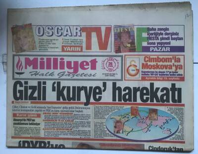 Milliyet Halk Gazetesi 26 Kasım 1993 - Sözen Yargıç Önünde GZ8497 - 1