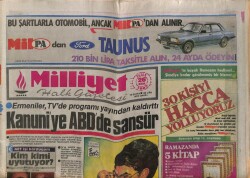 Milliyet Halk Gazetesi 26 Nisan 1987 - İnönüye Menderes Yaka GZ62818 - 1