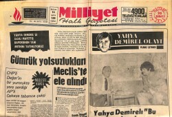 Milliyet Halk Gazetesi 26 Şubat 1976 - Trabzonspor Çeyrek Finalde - Gümrük Yolsuzlukları Meclis'te Ele Alındı GZ160297 - Gökçekoleksiyon