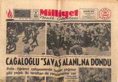 Milliyet Halk Gazetesi 26 Temmuz 1968 - Beşiktaş Sezonu Açtı - Milli Güvenlik Kurulu Yarın Toplanıyor GZ117760 - 1