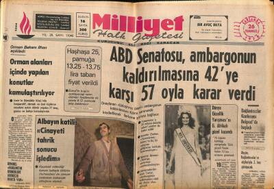 Milliyet Halk Gazetesi 26 Temmuz 1978 - Fransız Profesör , Kalp Hastalarına Türkiyede Bedava Pil Takacak GZ118555 - 1