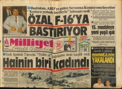 Milliyet Halk Gazetesi 26 Temmuz 1985 - Şevket Yılmaz Hükümeti Uyardı GZ62775 - 2