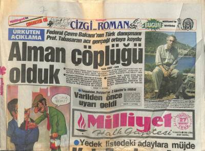 Milliyet Halk Gazetesi 27 Ağustos 1988 - Celal Bayarın Kızı Sessizliğini Bozdu GZ105230 - 1