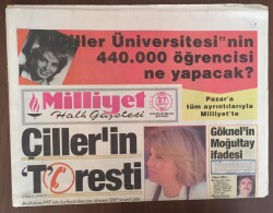 Milliyet Halk Gazetesi 27 Ağustos 1993 - Temiz Topluma Hükümetten İlk Adım GZ10007 - 2