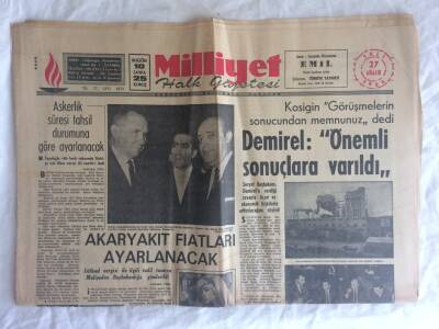 Milliyet Halk Gazetesi 27 Aralık 1966 - Askerlik Süresi Tahsil Durumuna Göre Ayarlanacak GZ73589 - 1