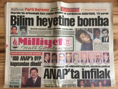 Milliyet Halk Gazetesi 27 Eylül 1991 - 20 Sovyet Boksörden İltica İstemi GZ72919 - 1